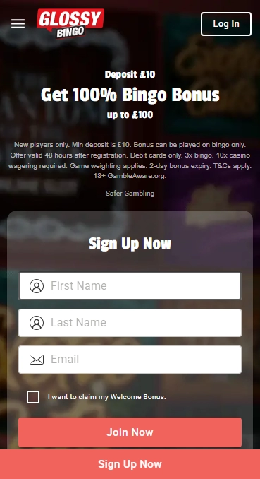 Glossy Bingo Casino